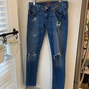 Mavi skinny mid-rise